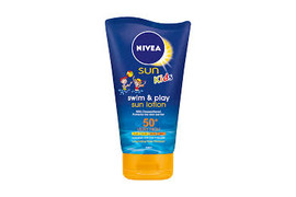 Lotiune protectie solara Sun Kids Swim & Play SPF 50+, 150 ml, Nivea 
