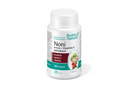 Noni extract + vitamina C naturala, 30 comprimate, Rotta Natura 