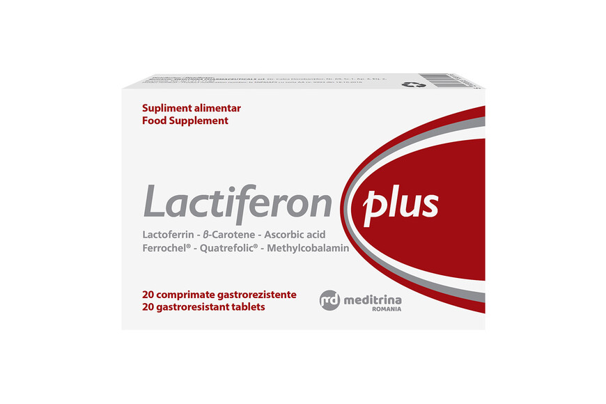 Lactiferon Plus, 20 comprimate, Solartium Group Srl