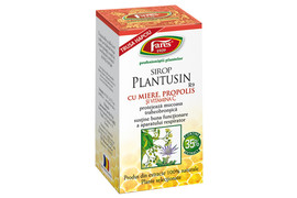 Plantusin sirop cu miere si Vitamina C + propolis, 100 ml, Fares