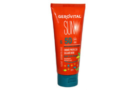 Crema protectie solara bebe cu SPF 50 Gerovital Sun, 100 ml, Farmec 