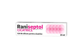 Raniseptol Cicatrice gel de silicon, 20 ml, Natur Produkt