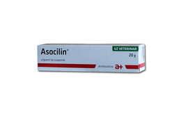 Asocilin unguent pentru uz veterinar, 20 g, Antibiotice Iasi