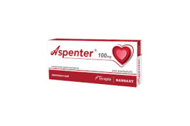 Aspenter 100 mg, 28 comprimate, Terapia Ranbaxy