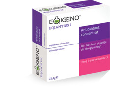 Eqiantioxi antioxidant natural concentrat, 28 comprimate, Eqigeno 