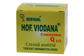 Crema antirid cu Coenzima Q10 Hof Viodana, 50 ml, Hofigal 
