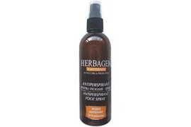 Spray antiperspirant pentru picioare, 150 ml, Herbagen