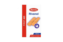 Plasturi Cu Rivanol 6/8 Cm, 1 bucata, Narcis
