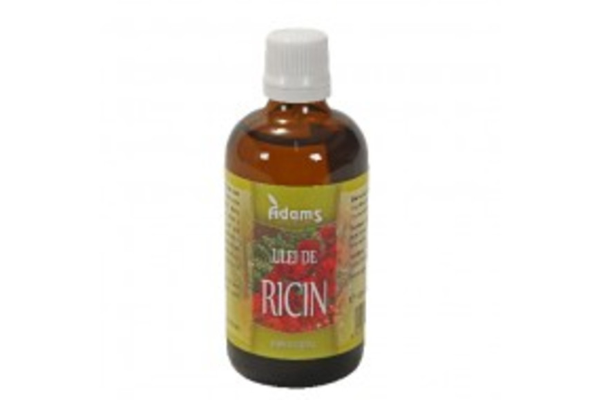 Ulei de ricin, 200 ml, Adams