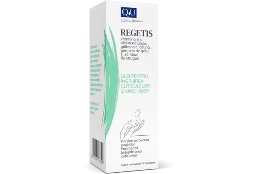 Regetis ulei pentru ingrijirea unghiilor, 25 ml, Tis Farmaceutic