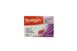 Ibalgin Express 400 mg, 10 capsule, Sanofi Aventis Group Srl