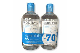 Solutie micelara hidratanta Hydrabio H2O oferta 500 + 500 ml, Bioderma