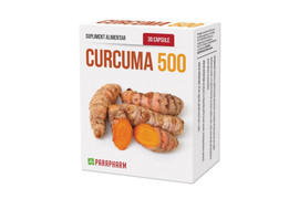 Curcuma 500, 30 capsule, Parapharm 