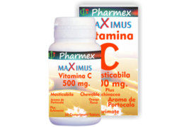Vitamina C 500mg, 50 comprimate, Pharmex 