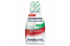 Apa de gura fara alcool Parodontax Daily Gum Care Fresh Mint, 300 ml