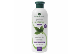 Șampon reparator 5 în 1 cu ceai verde și betaină, 400 ml, Cosmetic Plant