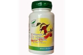 Vitamina C 1000mg, 60 capsule, Pro Natura