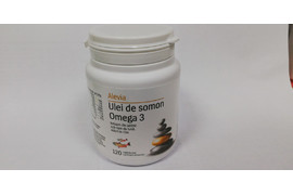 Omega 3 Ulei De Somon, 120 capsule, Alevia