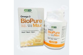BioPure Max Omega 3, 30 capsule, Agetis