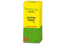 Alcool Iodat 2%, 40 g, Vitalia 