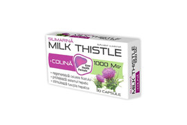 Silimarina+Colina Milk Thistle 1000mg, 30 capsule, Natur Produkt Zdrovit