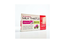Silimarină + Colina Milk Thistle 1000mg, oferta 90+30 capsule, Natur Produkt