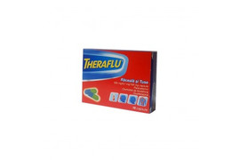 Theraflu Raceala si tuse 500 mg/6,1 mg/100 mg, 16 capsule, Gsk 
