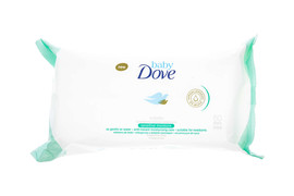 Șervețele umede pentru piele sensibilă Sensitive Moisture, 50 bucati, Dove Baby